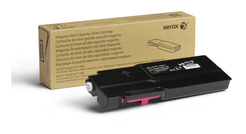 Xerox Genuine ® VersaLink® C400 Color Printer/C405 Color Multifunction Printer Magenta High capacity Toner Cartridge (4800 Pages) - 106R03519 Xerox Genuine ® VersaLink® C400 Color Printer/C405 Color Multifunction Printer Magenta High capacity Toner Cartridge (4800 Pages) - 106R03519